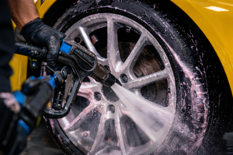 Exterieur kleine auto