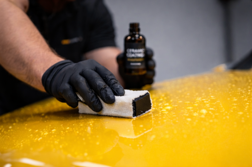 Keramische coating kleine auto